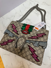 Load image into Gallery viewer, GUCCI Supreme Canvas Embroidered Sequin Dionysus
