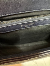 Load image into Gallery viewer, YSL Chevron Quilt College - Navy Blue
