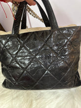 Load image into Gallery viewer, CHANEL Black Quilted Portobello Two-Way
