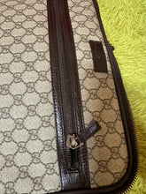 Load image into Gallery viewer, GUCCI Supreme Monogram Striped Luggage Bag
