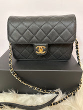 Load image into Gallery viewer, CHANEL Like A Wallet Flap - Black Caviar
