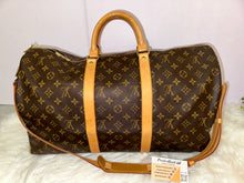 Load image into Gallery viewer, LOUIS VUITTON Monogram Keepall 50 Bandoulière
