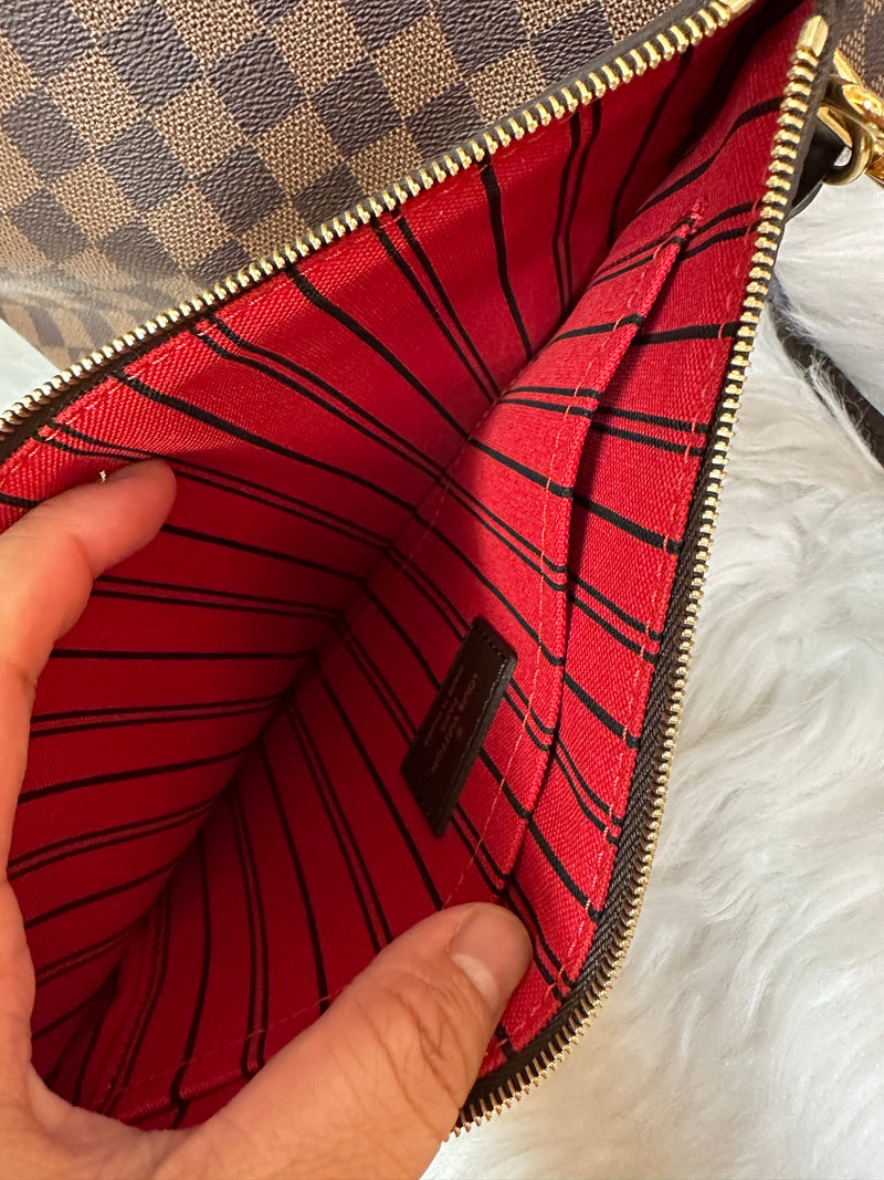 LOUIS VUITTON Damier Ebene Neverfull MM