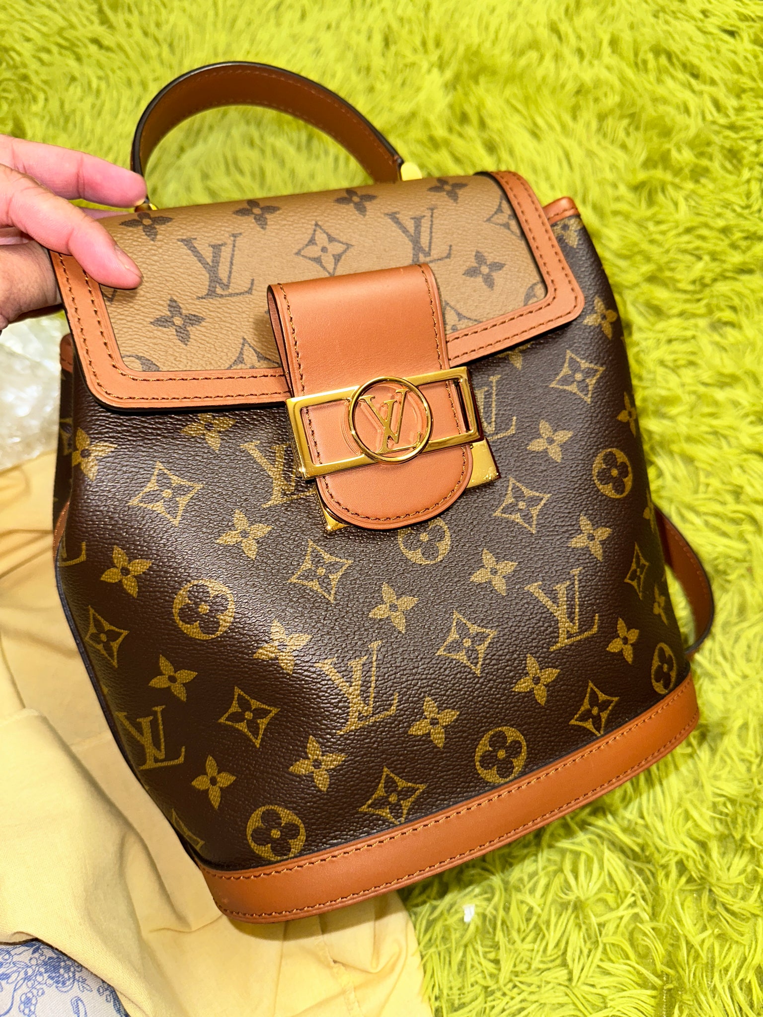 LOUIS VUITTON Reverse Monogram Dauphine Backpack – PearlaaClosetLLC