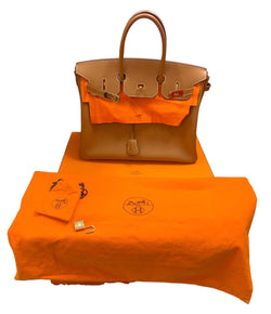 HERMES Epsom Birkin 35 Gold