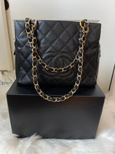 Load image into Gallery viewer, CHANEL Black Caviar Leather Tote
