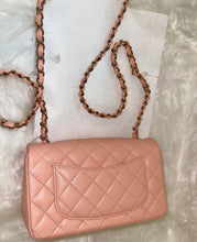 Load image into Gallery viewer, CHANEL 22C Mini Flap Bag Peach ( BRAND NEW!! )
