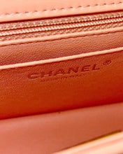 Load image into Gallery viewer, CHANEL 22C Mini Flap Bag Peach ( BRAND NEW!! )
