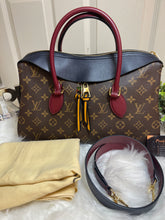 Load image into Gallery viewer, LOUIS VUITTON Monogram Canvas and Tricolor Leather Tuileries NM Bag

