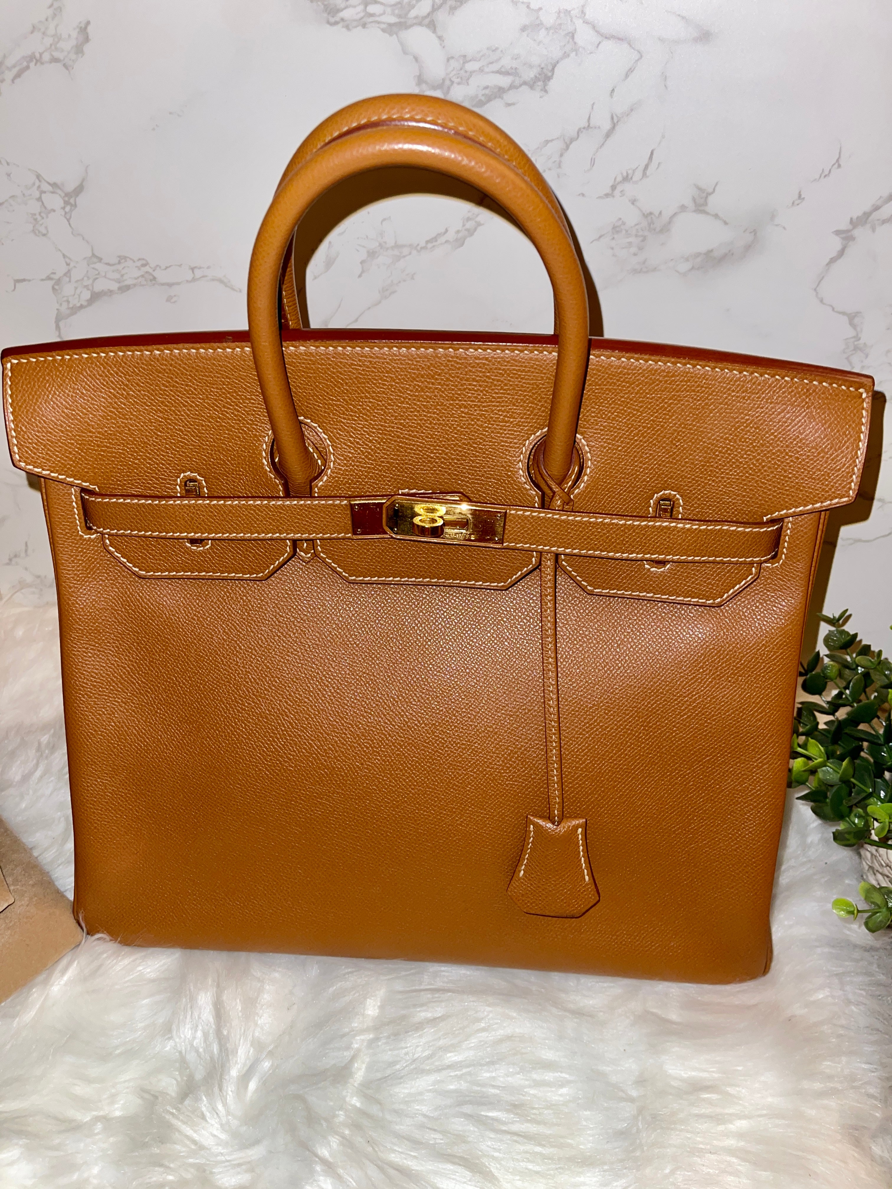 Hermès Epsom Birkin 30 - Gold Handle Bags, Handbags - HER535665