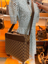 Load image into Gallery viewer, LOUIS VUITTON Damier Canvas Porte Ordinateur Sabana Laptop Bag
