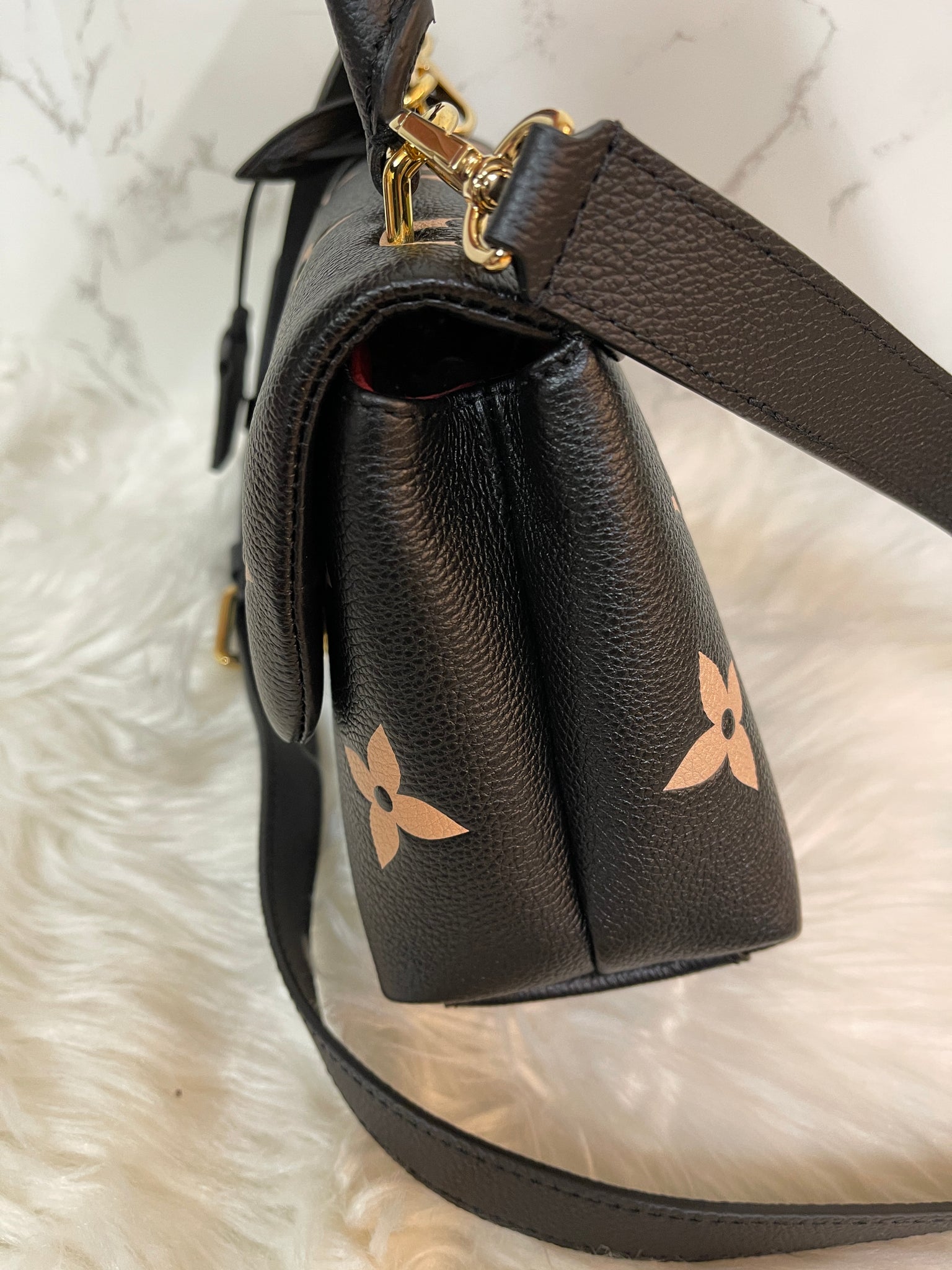 Madeleine BB Bicolor Monogram Empreinte Leather - Women - Handbags