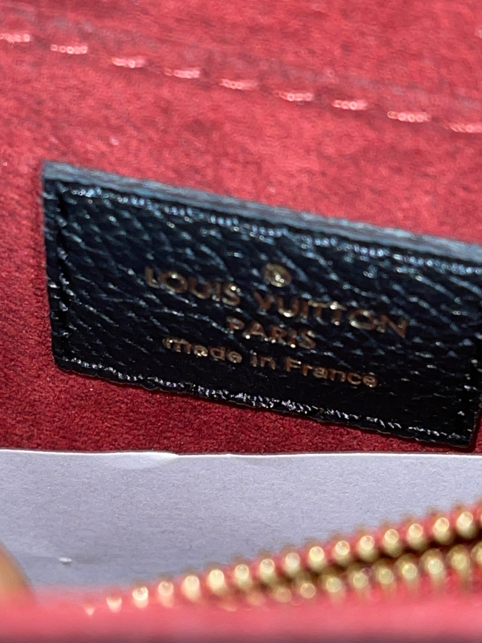 LOUIS VUITTON Bi-Color Monogram Empreinte Leather Madeline BB