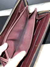 Load image into Gallery viewer, CHANEL Long Zippy Wallet Caviar Leather Black
