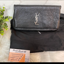 Load image into Gallery viewer, YSL Croc-Effect Clutch
