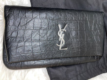 Load image into Gallery viewer, YSL Croc-Effect Clutch
