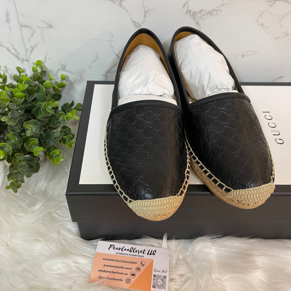 【関税&送料込】Gucci Espadrilles Women's 'Gucci' espadrille in light blue denim | GUCCI® US