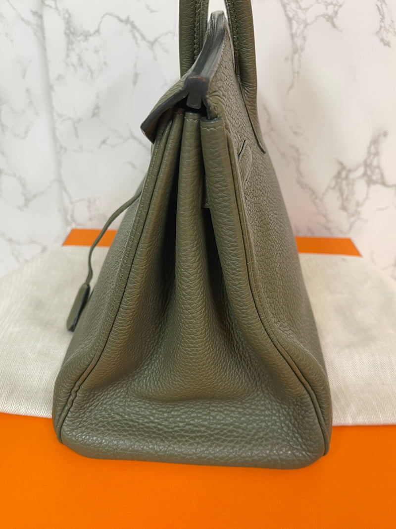 HERMES Birkin 35 Togo Gold Hardware