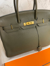 Load image into Gallery viewer, HERMES Birkin 35 Togo Gold Hardware
