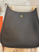 Load image into Gallery viewer, HERMES Taurillon Clemence Evelyne TPM Black (NEW!!)
