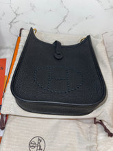 Load image into Gallery viewer, HERMES Taurillon Clemence Evelyne TPM Black (NEW!!)
