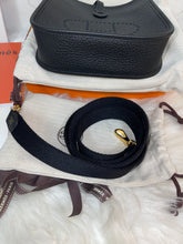 Load image into Gallery viewer, HERMES Taurillon Clemence Evelyne TPM Black (NEW!!)
