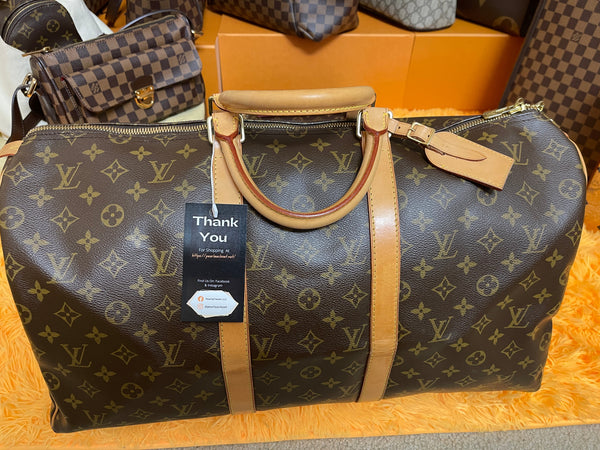 LOUIS VUITTON Monogram Canvas Keepall 50