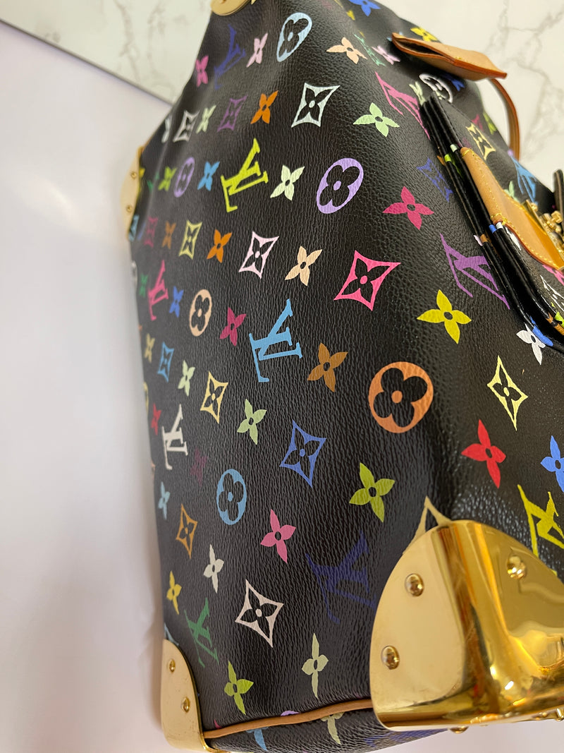 LOUIS VUITTON Speedy 30 Multi-Color Monogram (ITEM556)