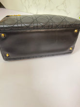 Load image into Gallery viewer, CHRISTIAN DIOR Lady Dior Black - Medium

