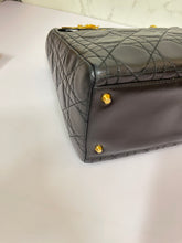 Load image into Gallery viewer, CHRISTIAN DIOR Lady Dior Black - Medium
