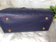 Load image into Gallery viewer, LOUIS VUITTON Montaigne Navy Empriente MM
