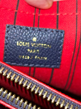 Load image into Gallery viewer, LOUIS VUITTON Montaigne Navy Empriente MM
