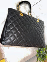 Load image into Gallery viewer, CHANEL Caviar Grand Shopping Tote GST Black
