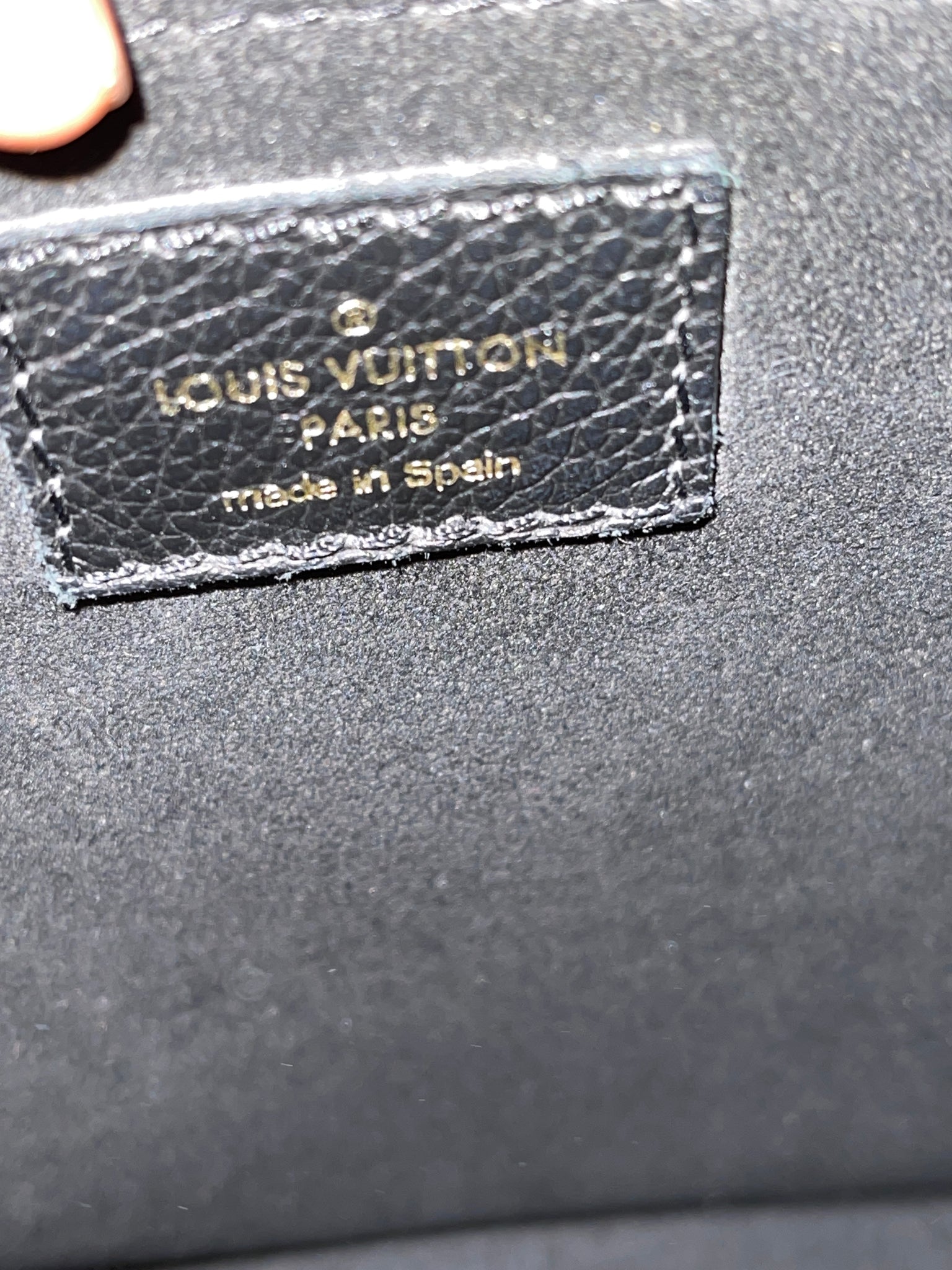 Louis Vuitton Damier Ebene Beaumarchais Black