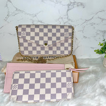 Load image into Gallery viewer, LOUIS VUITTON Pochette Félicie Damier Azur (Brand New)
