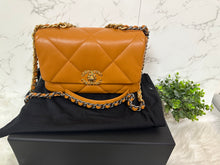 Load image into Gallery viewer, CHANEL 19 Caramel Gold Hardware
