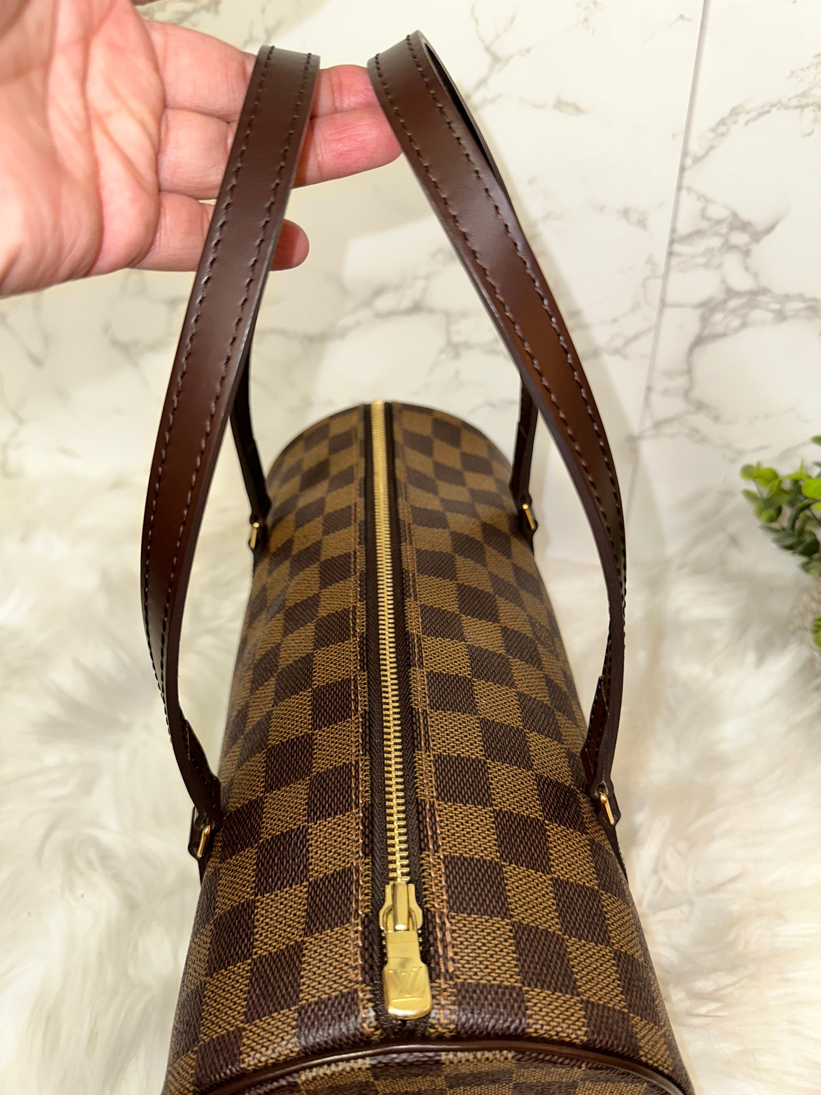 LOUIS VUITTON Damier Ebene Papillon with Baby – PearlaaCloset LLC