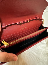 Load image into Gallery viewer, YSL Quilted Envelope Wallet on Chain
