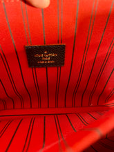 Load image into Gallery viewer, LOUIS VUITTON Blue Monogram Empreinte Leather Pochette Metis
