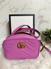 Load image into Gallery viewer, Gucci Marmont Matelassè Pink Leather
