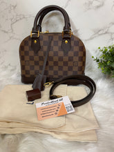 Load image into Gallery viewer, Louis Vuitton Alma BB Damier ebene
