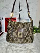 Load image into Gallery viewer, Fendi Zucca shoulder bag

