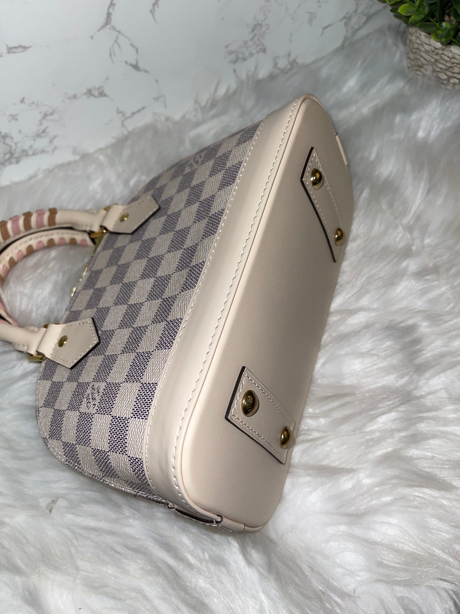 LOUIS VUITTON Alma BB Damier Azur - Brandnew ( 2022