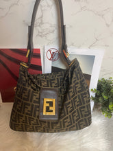 Load image into Gallery viewer, Fendi Zucca shoulder bag
