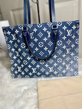 Load image into Gallery viewer, Louis Vuitton Onthego MM Denim
