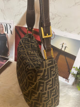Load image into Gallery viewer, Fendi Zucca shoulder bag
